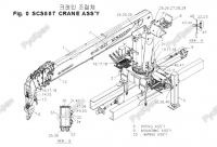    SOOSAN SCS887 - 8 800 201-15-03  -       Kanglim, Soosan, DongYang, SamYang, HIAB, CS Mashinery