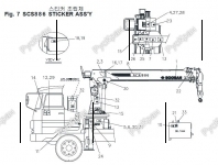     SOOSAN SCS886 - 8 800 201-15-03  -       Kanglim, Soosan, DongYang, SamYang, HIAB, CS Mashinery